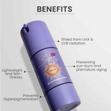 Glow & Protect Set: Luminous Hydration Face Serum+ Water Resistant SPF 50 Sun Defence Cream