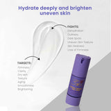 Glow & Protect Set: Luminous Hydration Face Serum+ Water Resistant SPF 50 Sun Defence Cream
