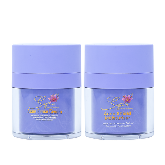 Acne Defense Pack: Acne Erase Cream+ Acne Shield Moisturizer