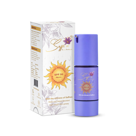 Eternal Protection Pair: Water Resistant SPF 50 Sun Defence Sunscreen + Anti Ageing Cream