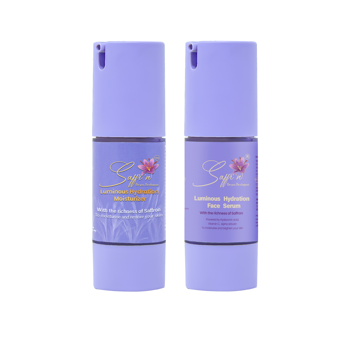 Luminous Glow Set: Luminous Hydration Face Serum + Luminous Hydration Moisturizer 30 ml